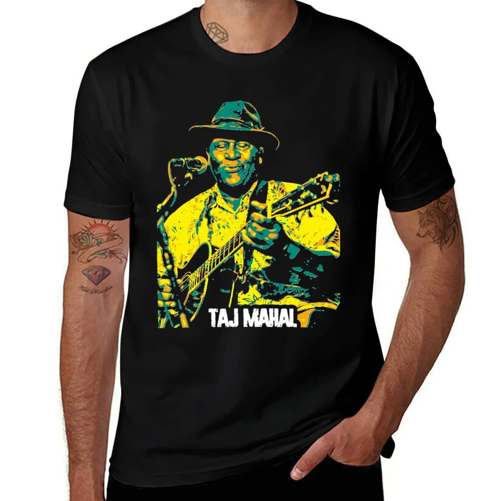 Taj Mahal musician.Henry Saint Claire Fredericks v2 Classic T-Shirt printed t shirts for man T-Shirt