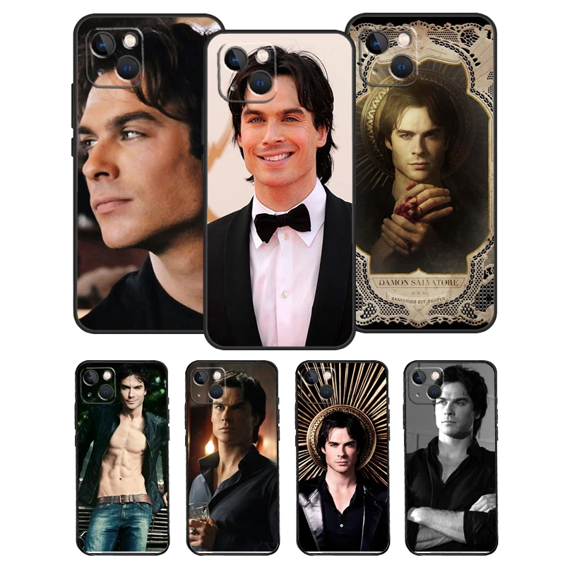 Damon Salvatore Vampire Diaries Case For Samsung Galaxy A56 A36 A16 A33 A13 A52 A32 A12 A54 A34 A14 A53 A15 A35 A55 A17 A57