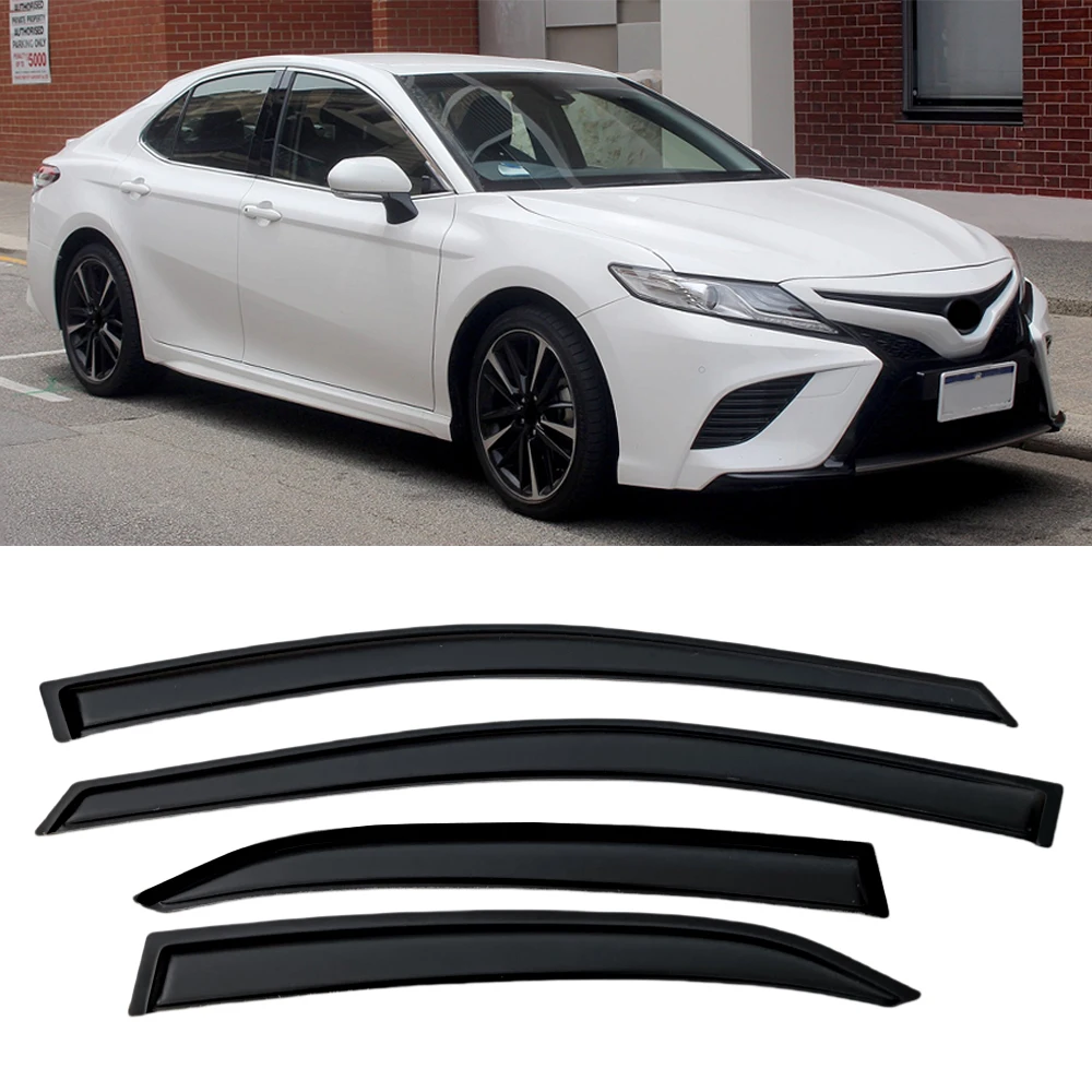 

Оконный козырек для TOYOTA CAMRY XV70 2018 2019 2020 2021 2022 2023, ветровые дефлекторы, защита от дождя, дверной козырек, вентиляционные шторы, вентиляционный козырек