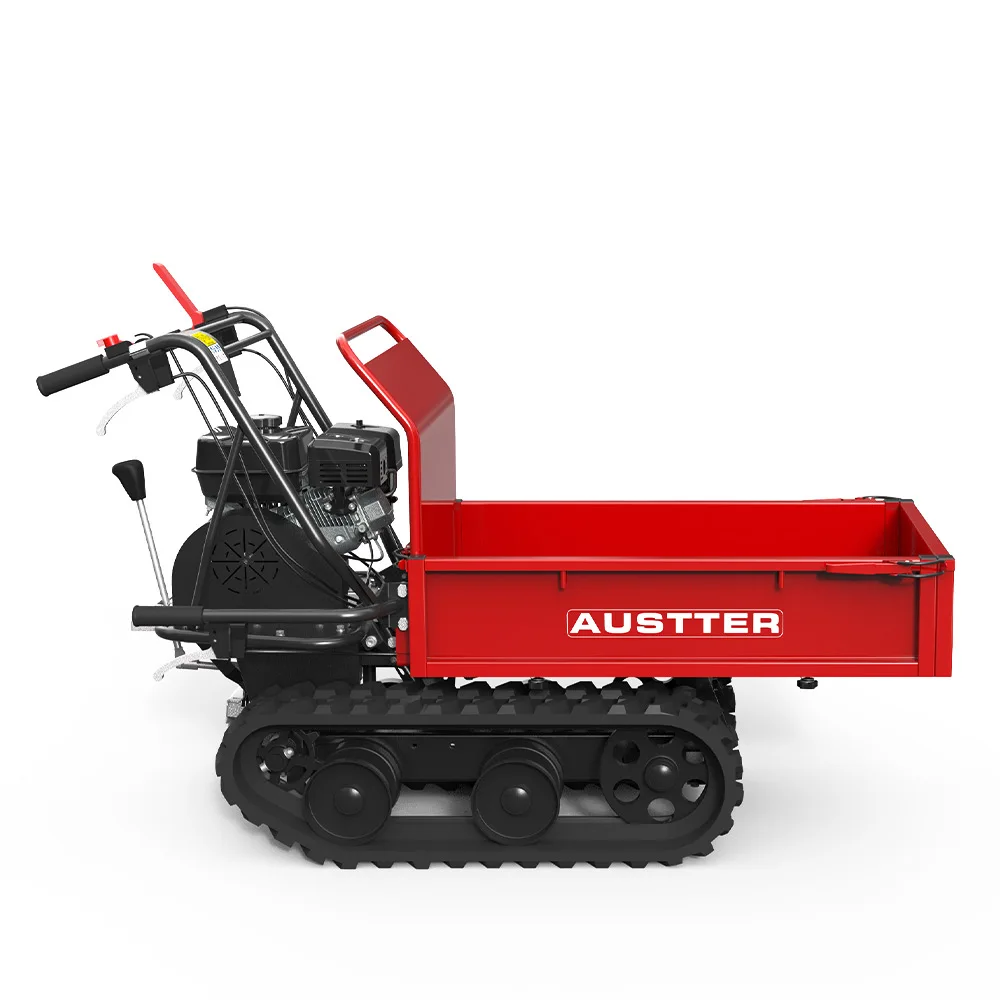Hot Sale China Shandong 4WD drive petrol or electric Customized Power Barrow loader for sale