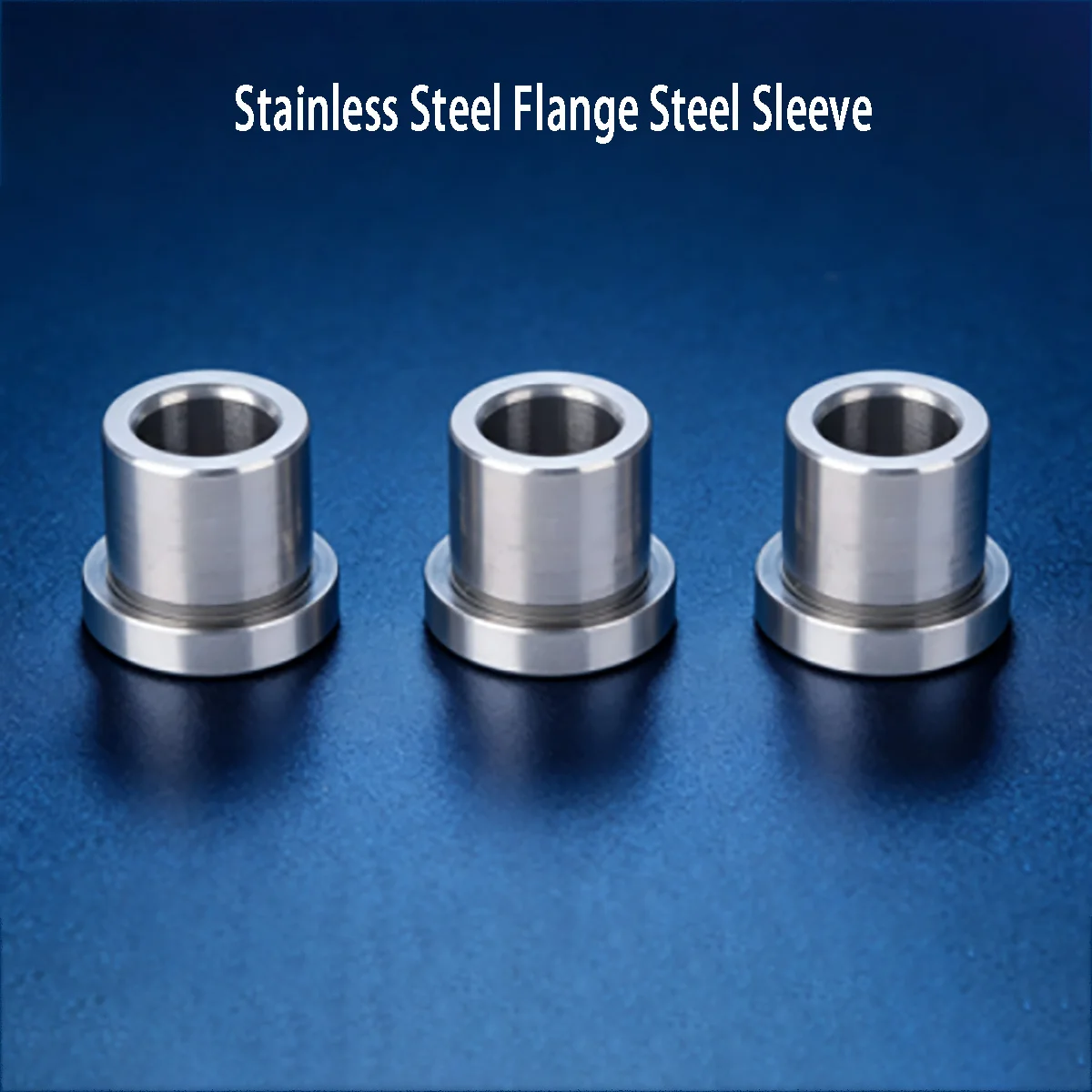 Large Diameter Shouldered Flange Bushings - Flanged Edge Guide & Bearing Sleeves with Inner Diameter 4-40mm