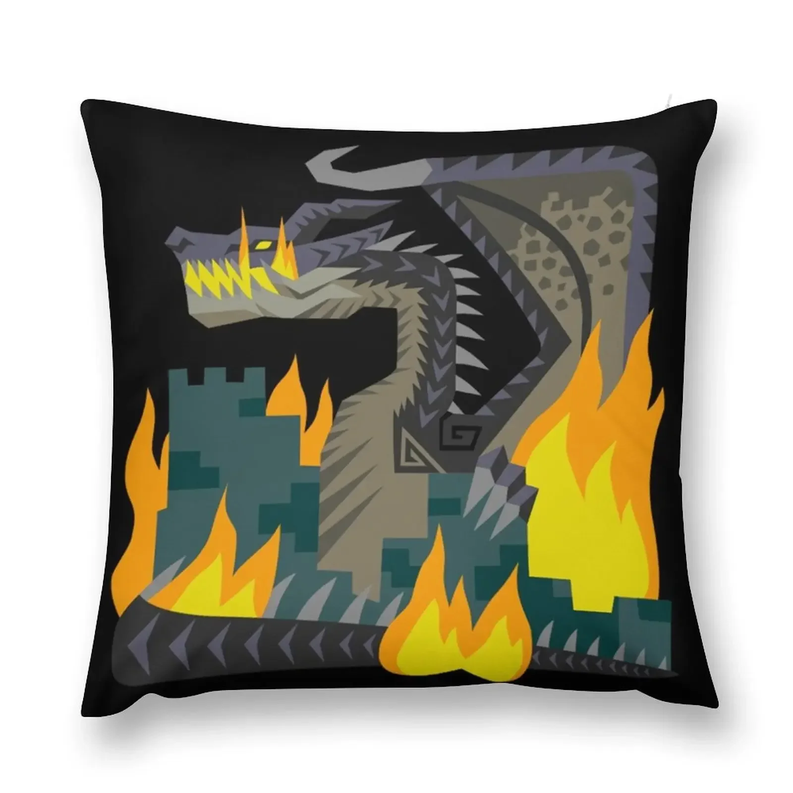 Fatalis Throw Pillow bed pillows Decorative Sofa Cushions pillow