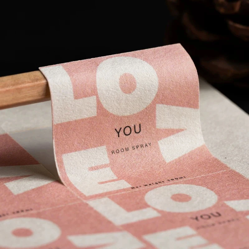 

Custom Stickers Embossed Logo Gold foil LOGO Special Paper Custom Logo Box Sticker Wedding Birthday Gift Stickers Design Flower