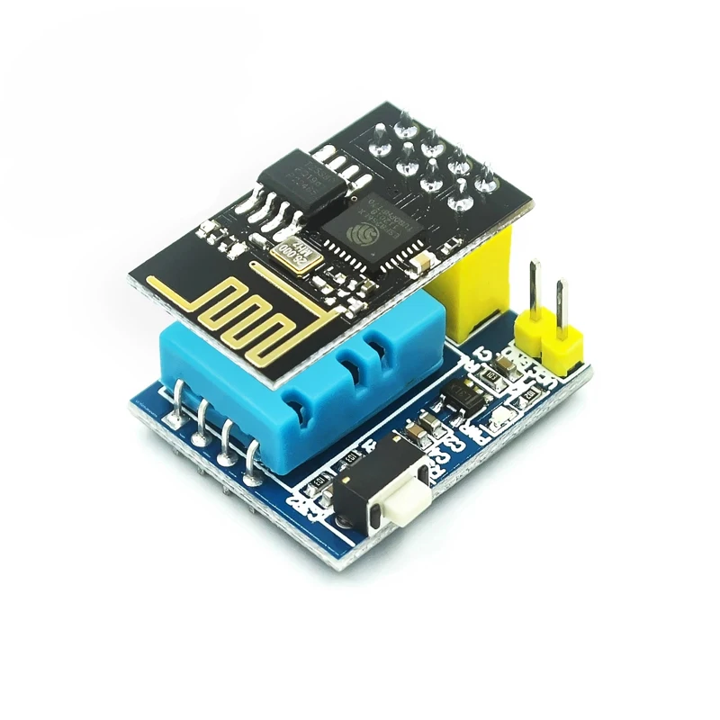 1 ~ 50 pezzi ESP8266 ESP-01 DHT11/AM2302 DHT22 Modulo nodo WiFi sensore di temperatura e umidità