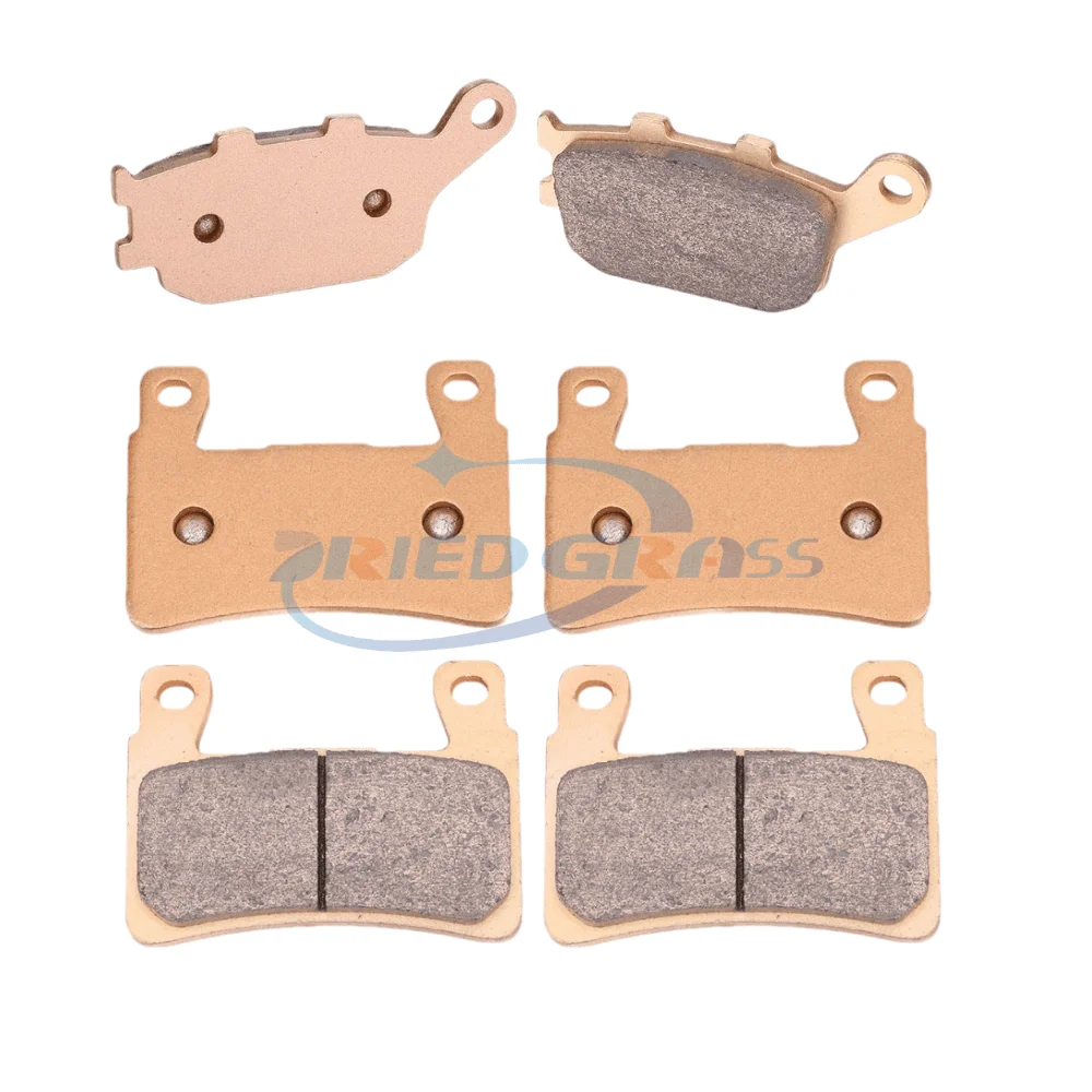 Motorcycle front and rear sintered metal brake pads for Honda CB 400 1100 CB400 SA/SF CB1300A/F/S/P Super Boldor ABS CB1100 EX