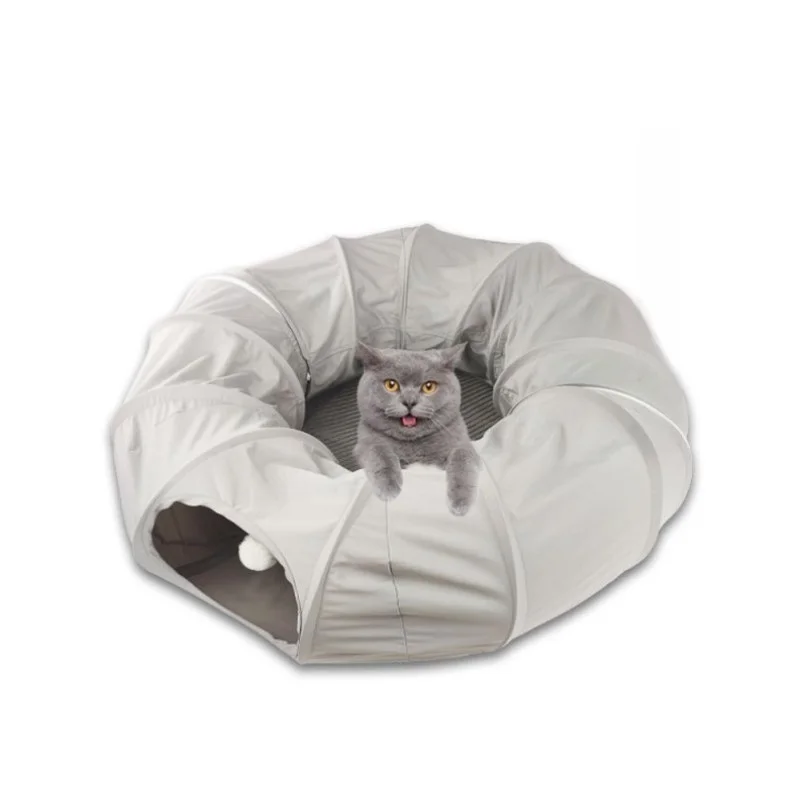 

Новая универсальная очень большая зимняя палатка-кровать для домашних животных, лабиринт, скрывающее мягкое теплое уютное круглое гнездо для собак среднего размера