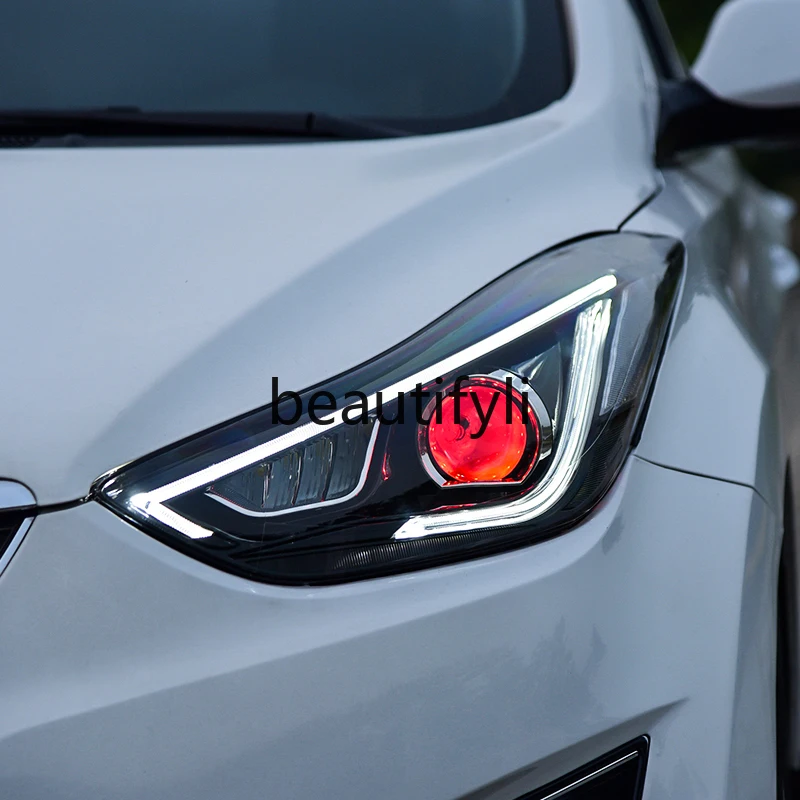

Dedicated to XD LD headlight assembly modified LED lens headlight daytime running light LED turn signal