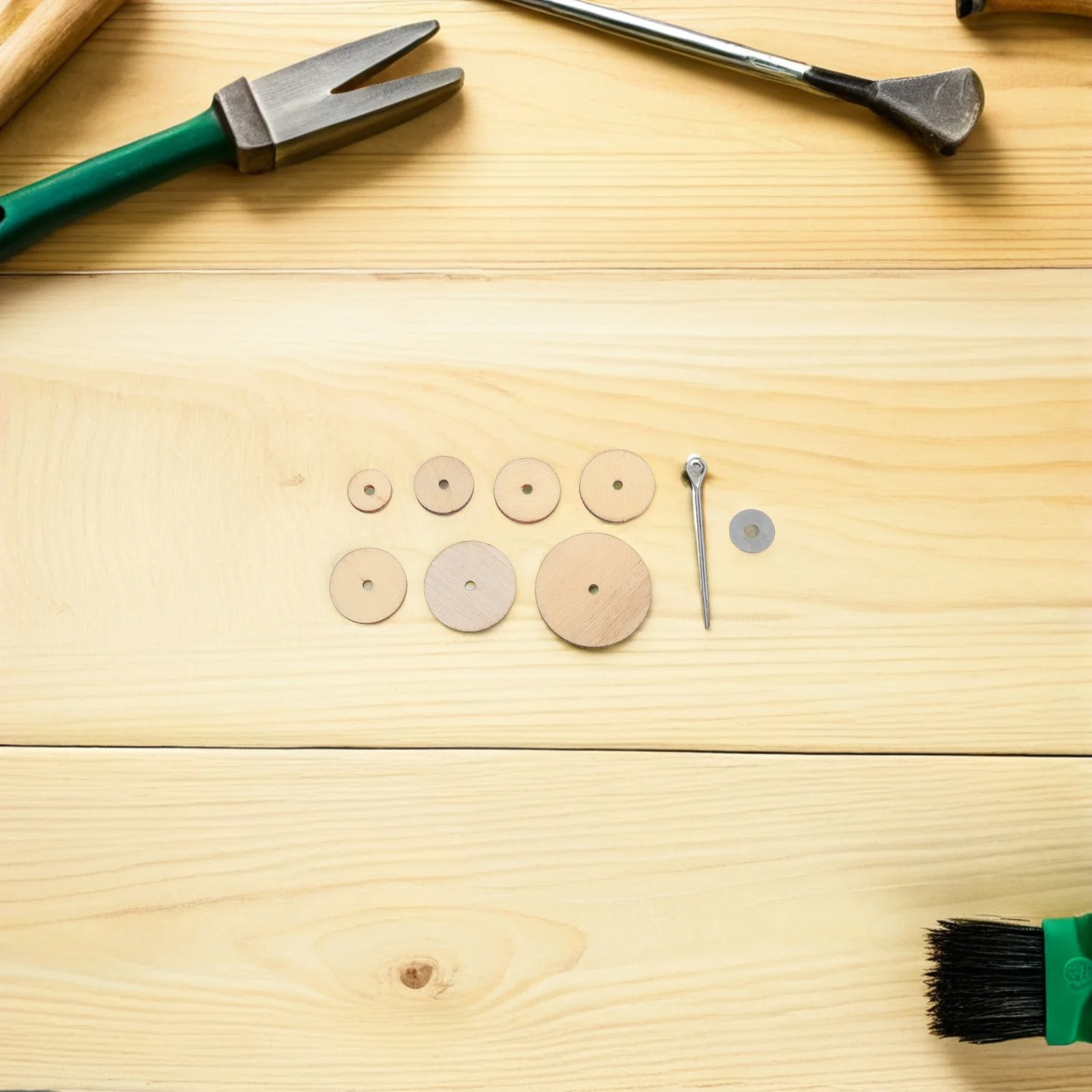 

1 Set Wood For Bears Movable Rotational Connectors Diy Craft Accessories Flexible Cotter Pin Stuffed Animals Making Supplies