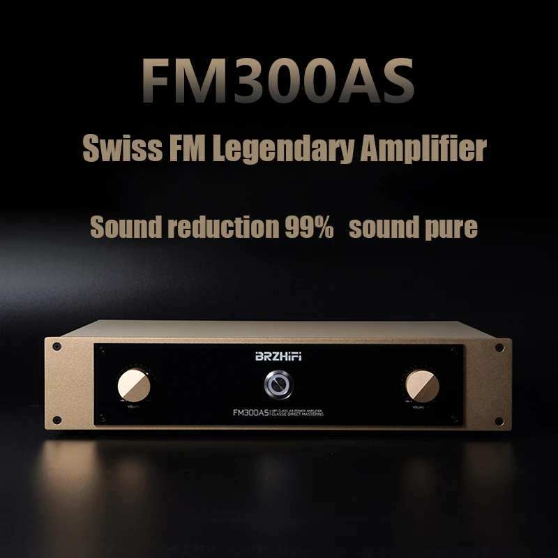 BREEZE 2026 New FM300A Series 99.9% Direct Engraving FM ACO STICS FM300A Classic Power Amplifier Exceeds Da Xiao