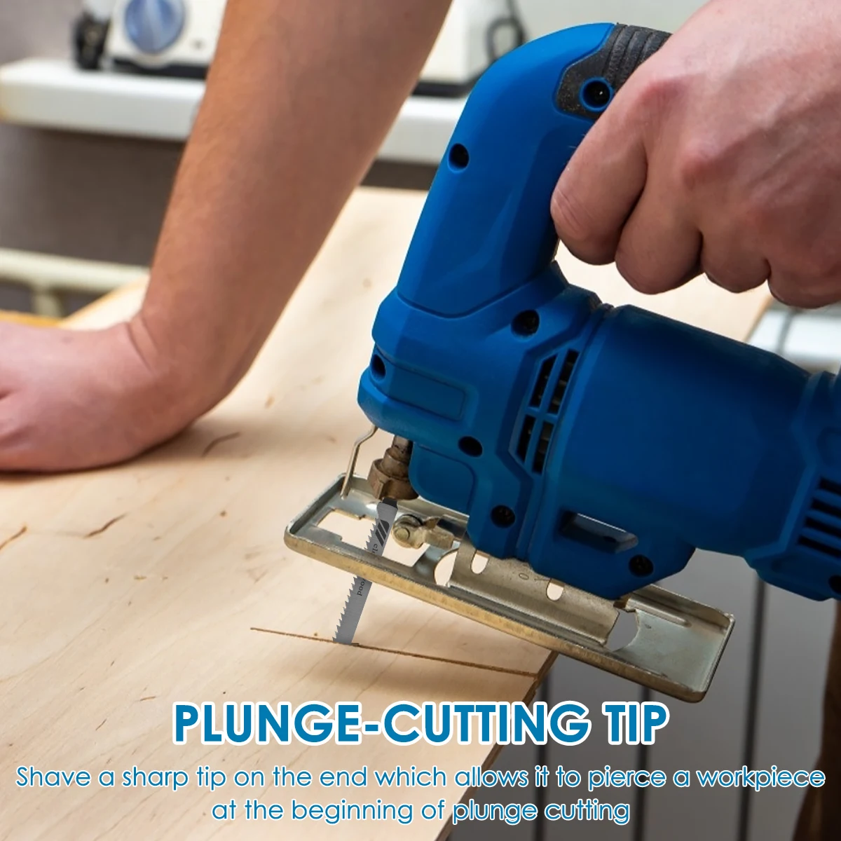 10/50 قطعة مجموعة شفرات المنشار من الفولاذ الكربوني شفرات منشار متنوعة مع T-shank قطع سريع شفرة بانوراما أدوات قطع المعادن الرقيقة #5