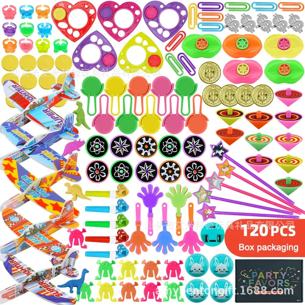 

120/200Pcs/set Fun Pinata Fillers Small Bulk Toys Birthday Party Gift Favors Kids Puzzle Toy Event Party Game Giveaways Prizes