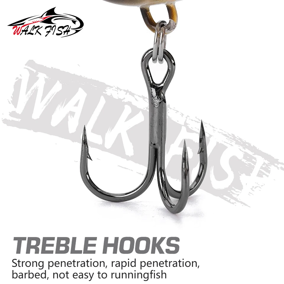 Cuchara giratoria con vibración WALK FISH – para pesca deportiva