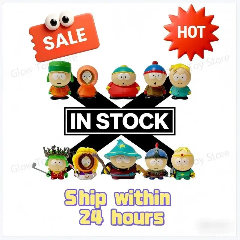 

В НАЛИЧИИ ХИТ ПРОДАЖ: Аниме-фигурки South Park – Кенни Маккормик, Стэн Марш, Куклы-персонажи из мультсериала, милые американские украшения