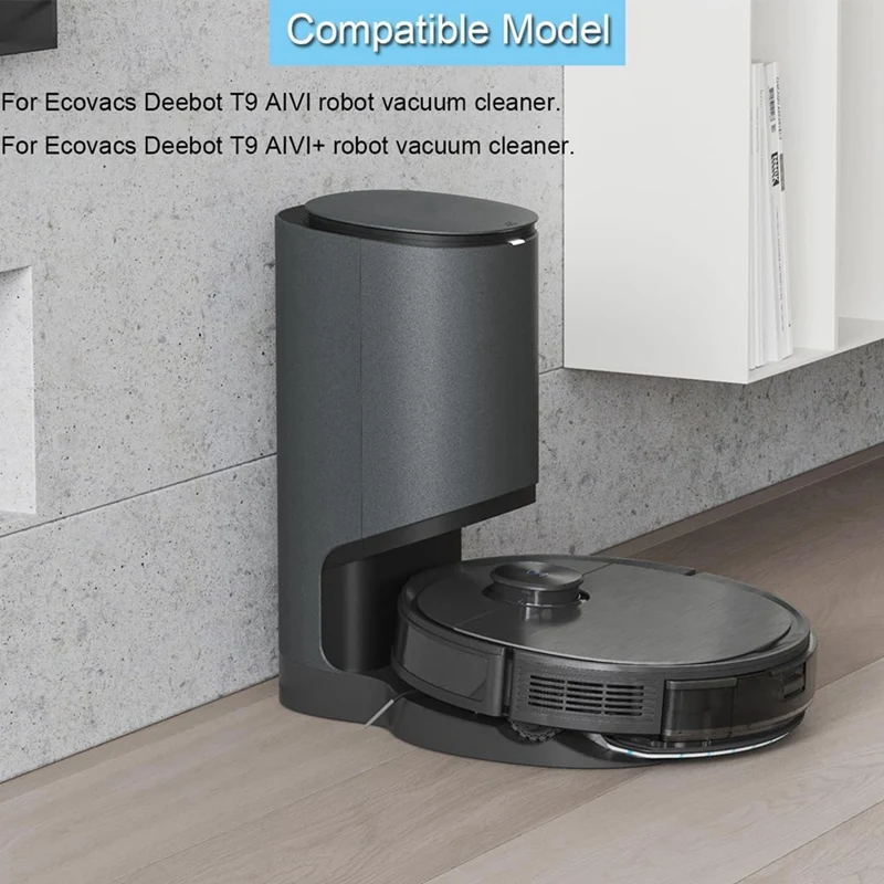1Set di parti accessori adatti per Ecovacs Deebot Ozmo T9 AIVI T9 AIVI + aspirapolvere Robot spazzola principale/spazzola a rullo