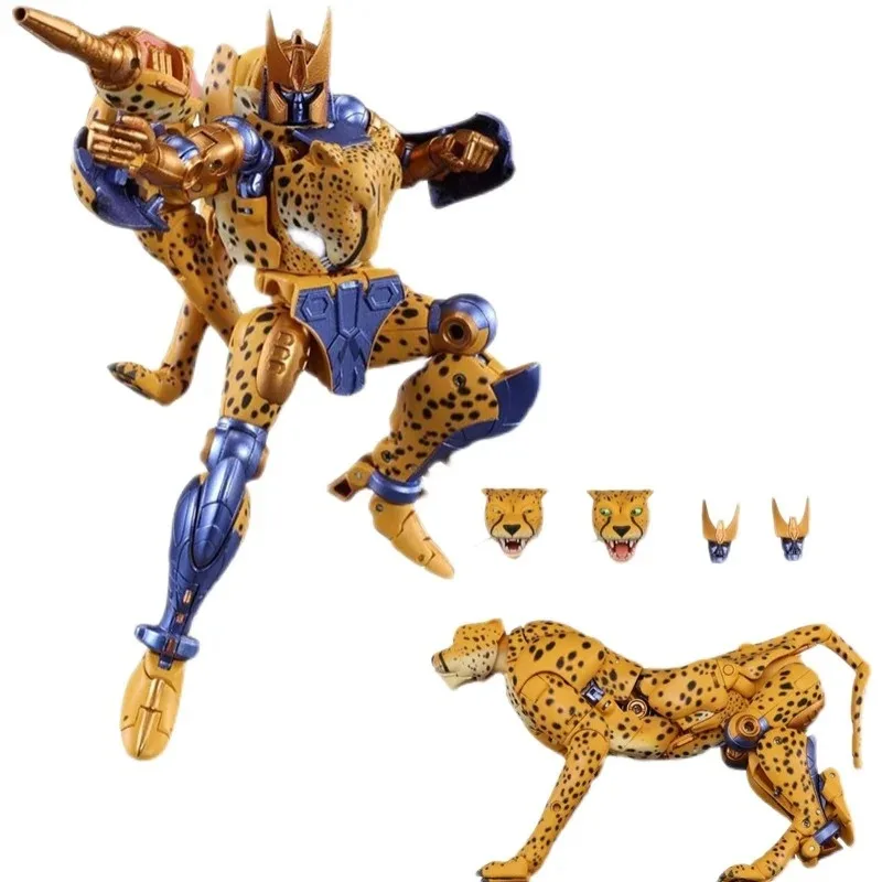 In Stock Transformation Beast Wars Yellow Panther BW11 BW-11  Cheetor KO MP34 Action Figure with Box