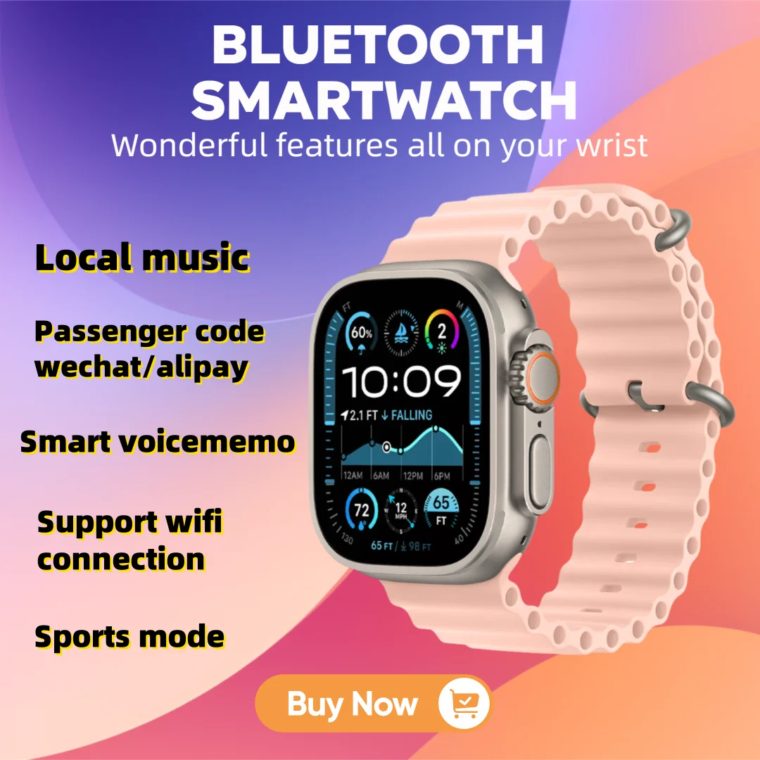

HK10 ULTRA-A 2,02 дюйма Новые многофункциональные умные часы Bluetooth Обмещение сети GPS-навигация NFC и двойная оплата