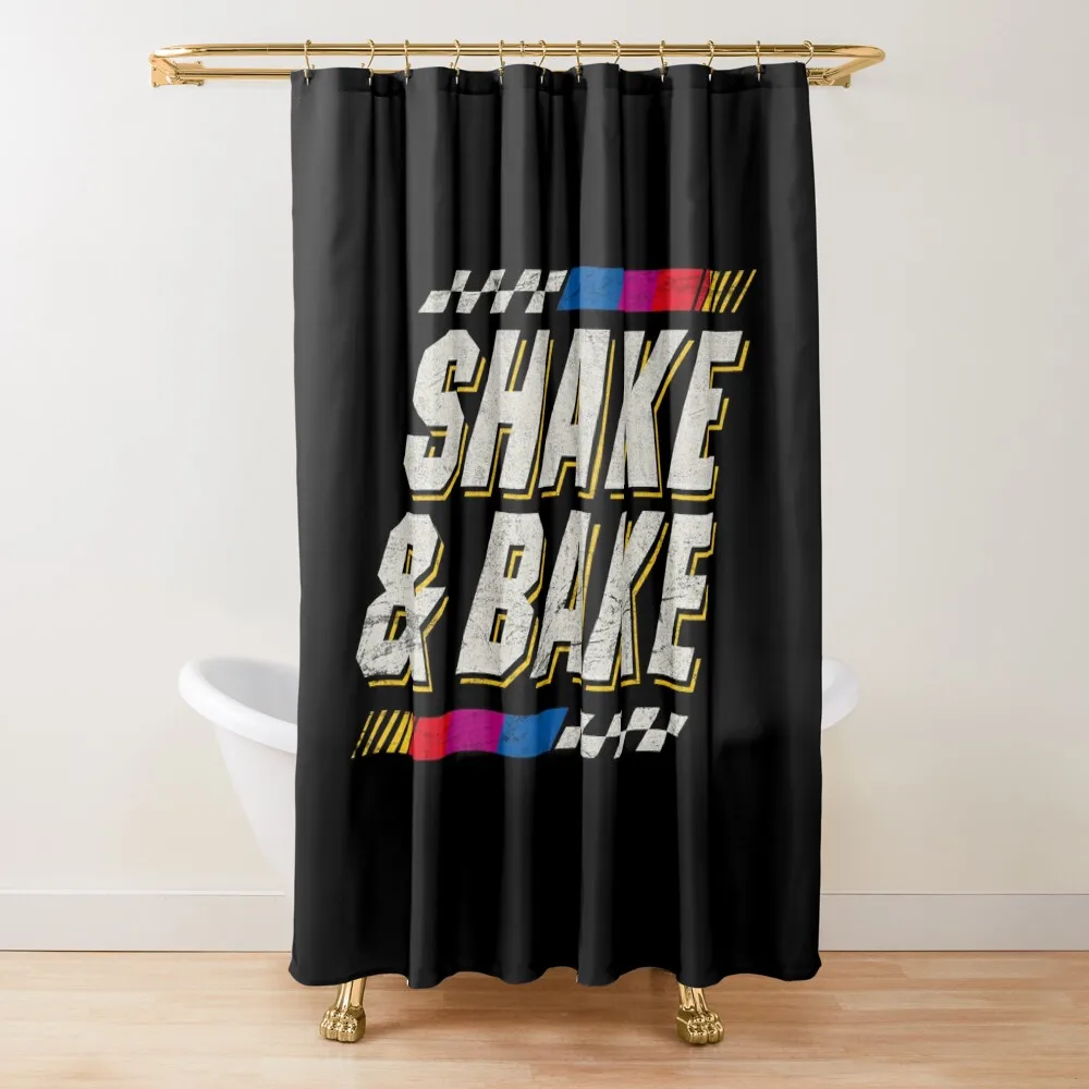 

Shake and Bake Shower Curtain Bathtub Cover Bathroom Decor Anti-Mold Waterproof Shower Curtain