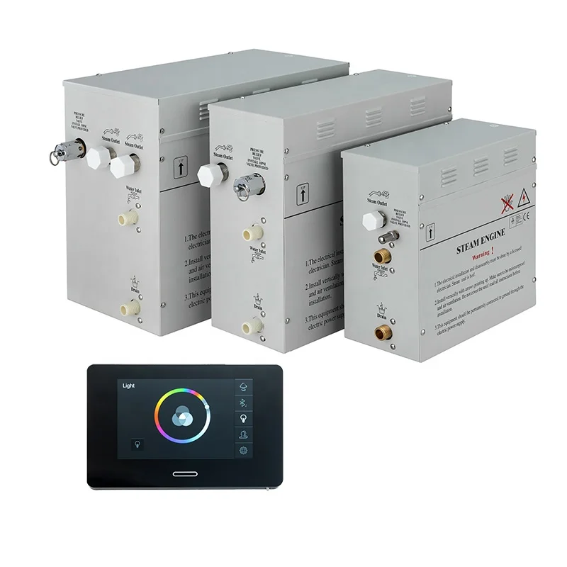 

High Quality 3KW-18KW Steam Bath Machine Steam Bath Generator GS08A