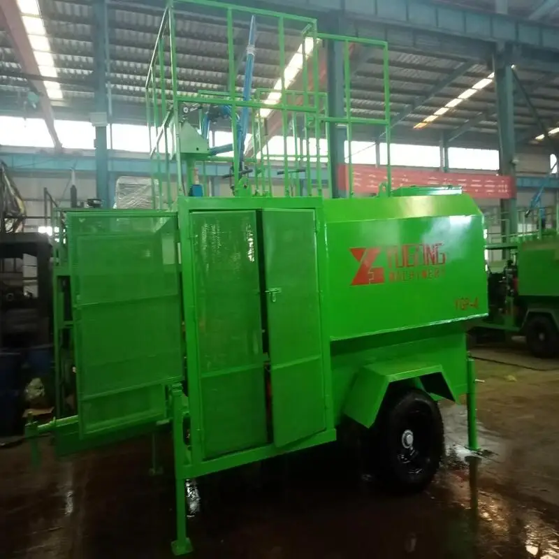 Customized Low Noise Hydroseeding Machine Stable Working Grass Seed Spraying Equipment For Urban Landscape Greening