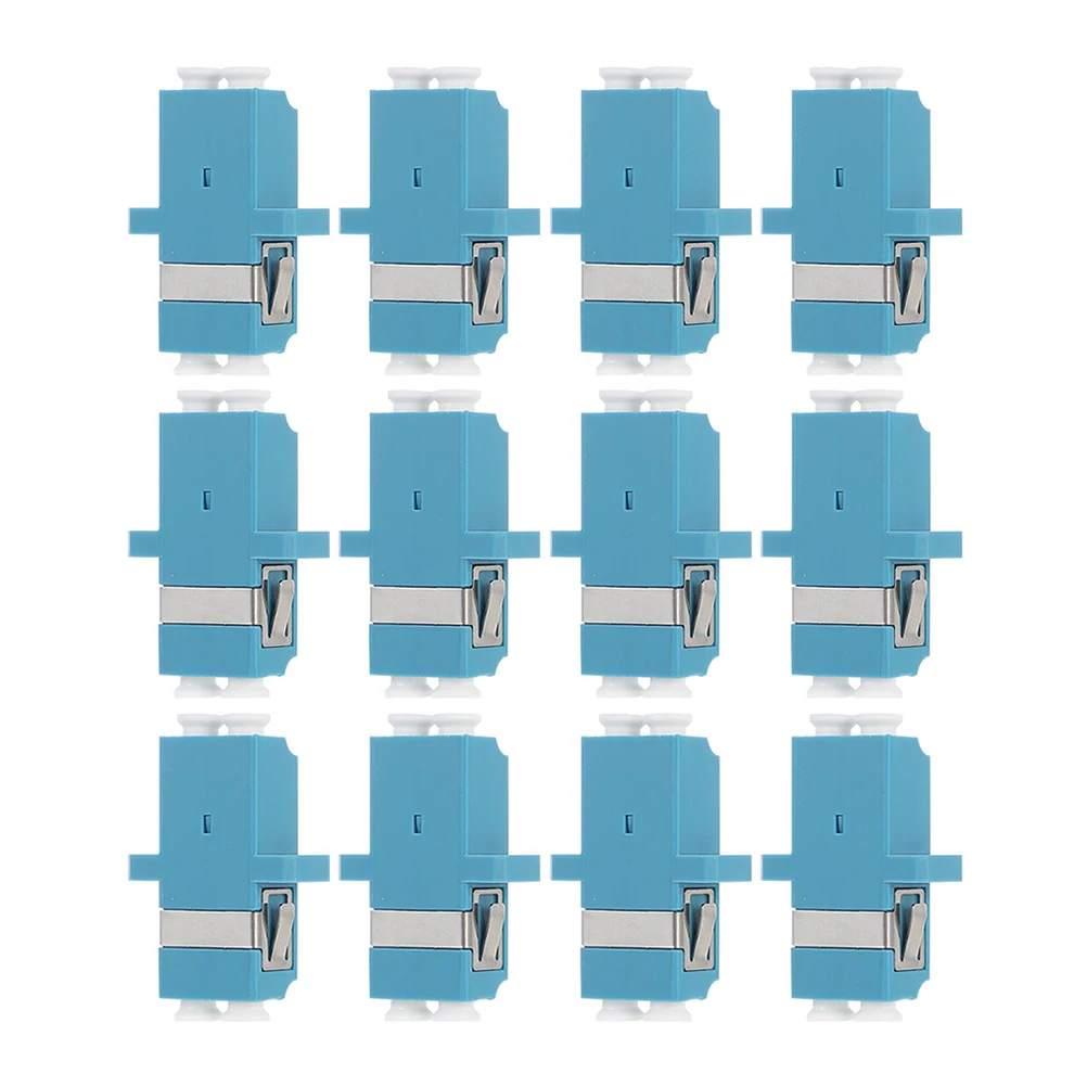 

12 Pcs Optic Connectors Fiber Optic Adapter Coupler Adapter CATV System Optical Communication Supplies