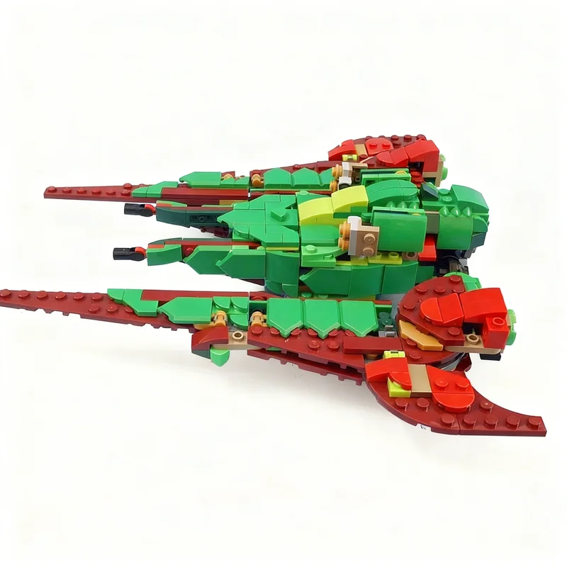 431pcs MOC Transformer Mandalorian Starfighter Creator 3 1 Model Building Christmas Gift Toy Blocks Architecture Education