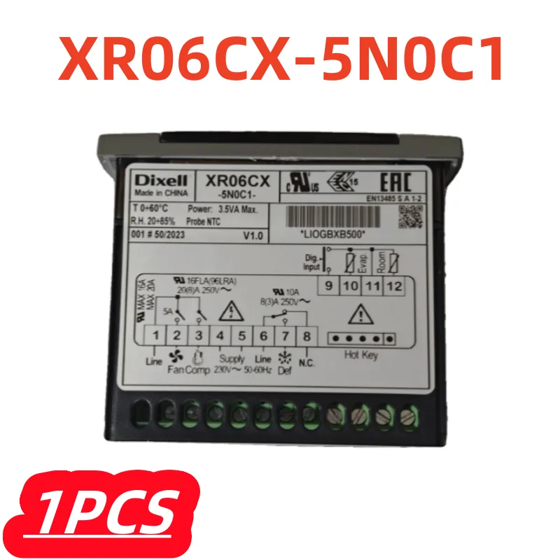 1Pcs XR06CX XR06CX-5N0C1 Cold Storage Thermostat Refrigerator Temperature Controller New Elf Electronic Temperature Controller
