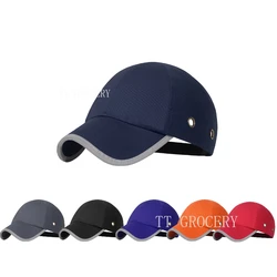 Newest Work Safety Protective Helmet Bump Cap Hard Inner Shell Baseball Hat Style For Work Factory Shop Carrying Head Protection