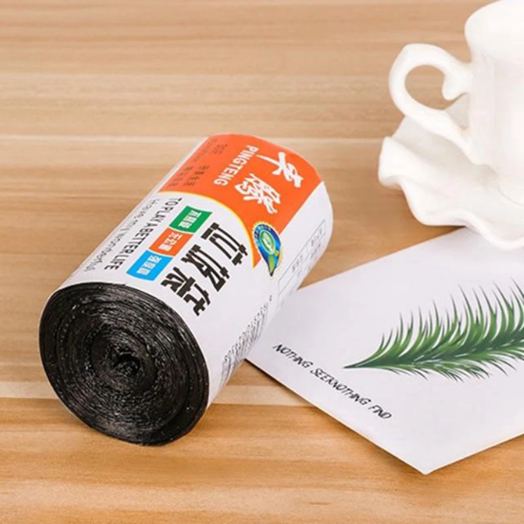 Convenient Mini Disposable Plastic Small Garbage Bag Trash Bags Perfect Household Necessities for Daily Cleaning