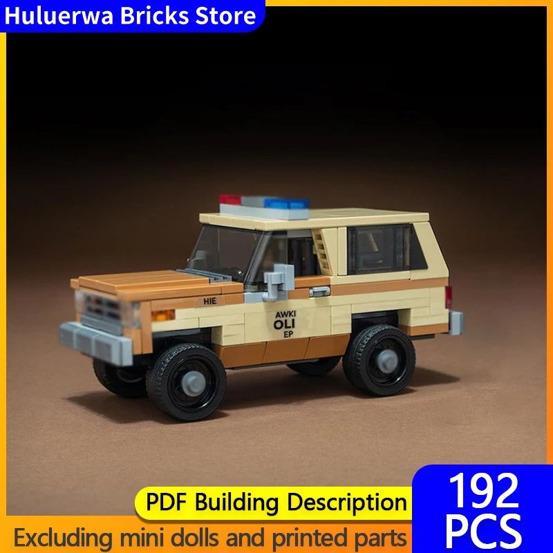 

Модель Speed Champion MOC, строительные кирпичи K5, блейзер, внедорожник, модульная технология, подарки, праздник, сборка, детские игрушки, костюм