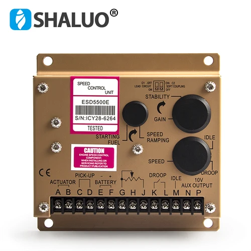 Imagen 2 del producto Controlador de velocidad del generador diésel ESD5500E de fábrica, actuador del motor, tablero de Control del Motor DC Govornor para piezas de repuesto del grupo electrógeno