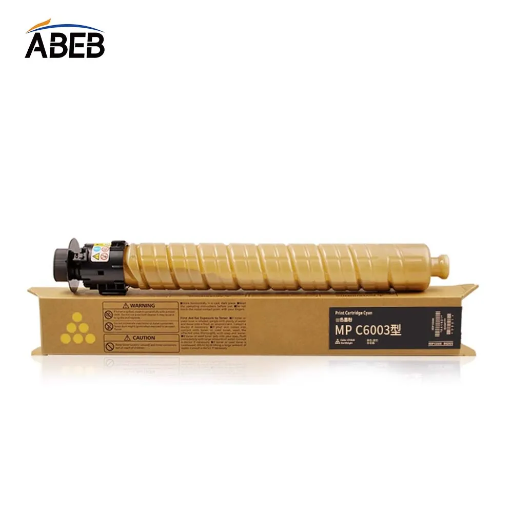 1 قطعة خرطوشة الحبر MPC3503 لريكو MPC3003/C3503/C4503/C5503/C6003 حجم كبير متوافق مع مسحوق تلوين البشرة BK:500 جرام CMY:400