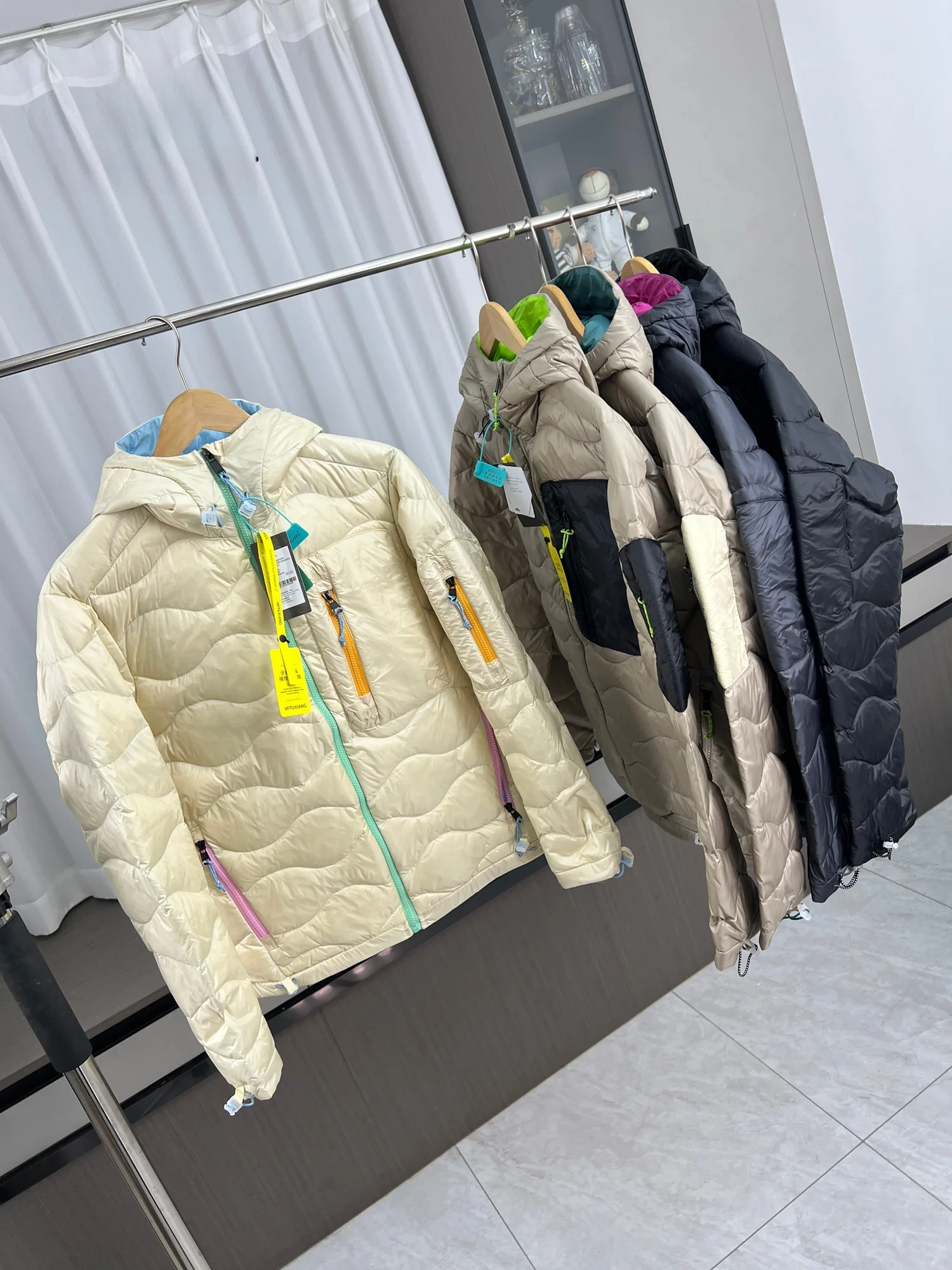 

Уличная утепленная куртка-пуховик унисекс с капюшоном, на молнии, с длинными рукавами, для зимы, 90% пух, очень теплая