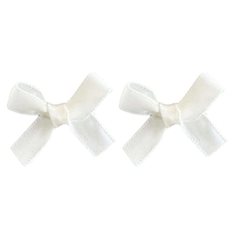 Bow Hair Clip, 2Pcs Hair Clips for Girls,Ribbon Hair Bow,Vintage Small Hair Bows Hair Barrette,Ribbon Bow Hairpins