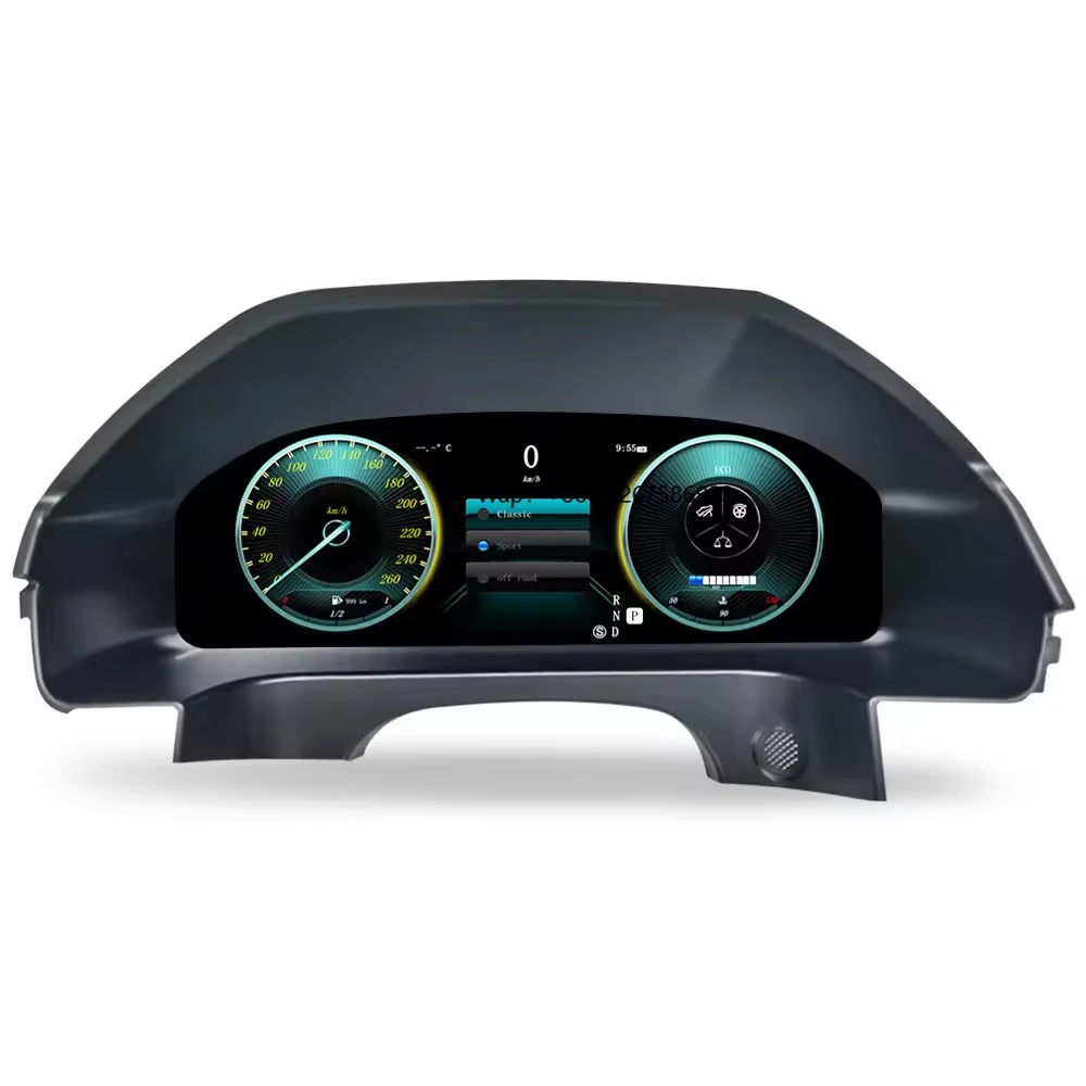 12.3'' LCD Car Digital Dashboard Cluster Portable Auto Instrument Panel Cockpit for E Class W207/W212