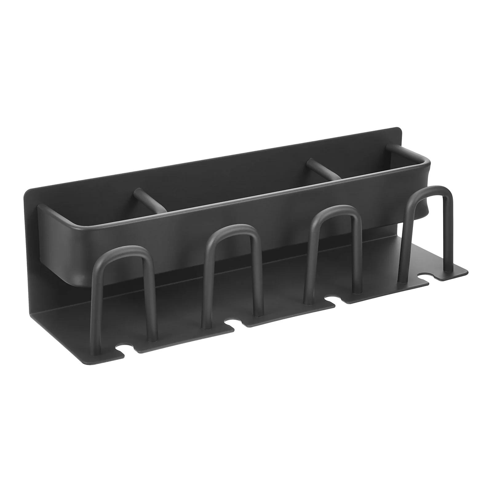 

Настенный держатель для зубных щеток без удара, алюминиевая стойка для ванной комнаты, прочный, жесткий, гладкий, решение для хранения, столешница, дружелюбная