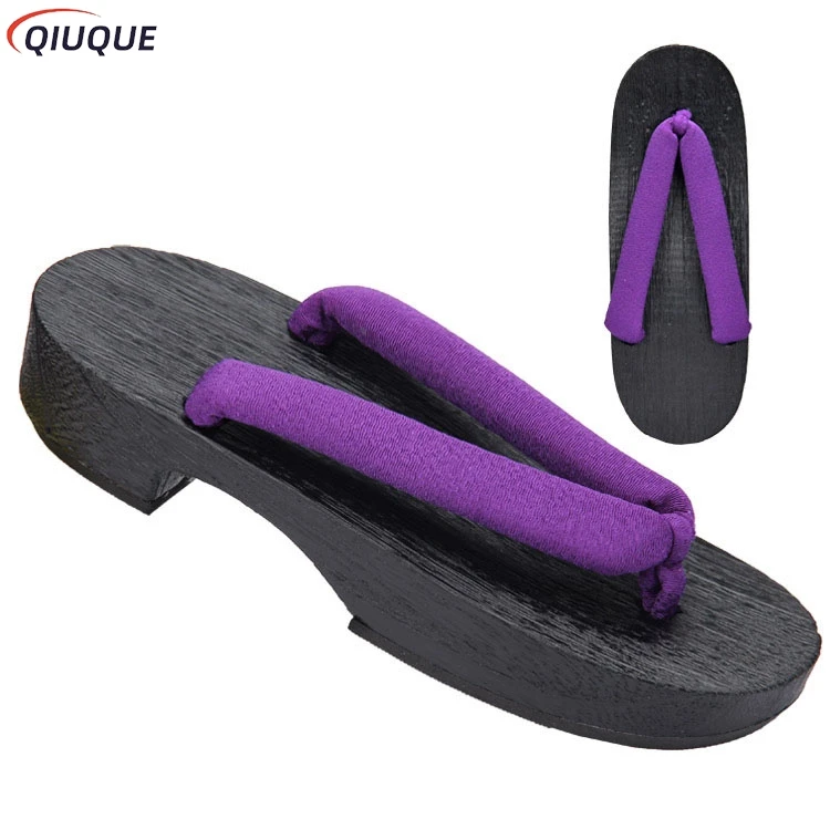 Women Geta Japanese Anime Kamado Tanjirou Nezuko Zenitsu Shinobu Kyoujurou Scaramouche Wanderer Cosplay Shoes Sabots Clogs