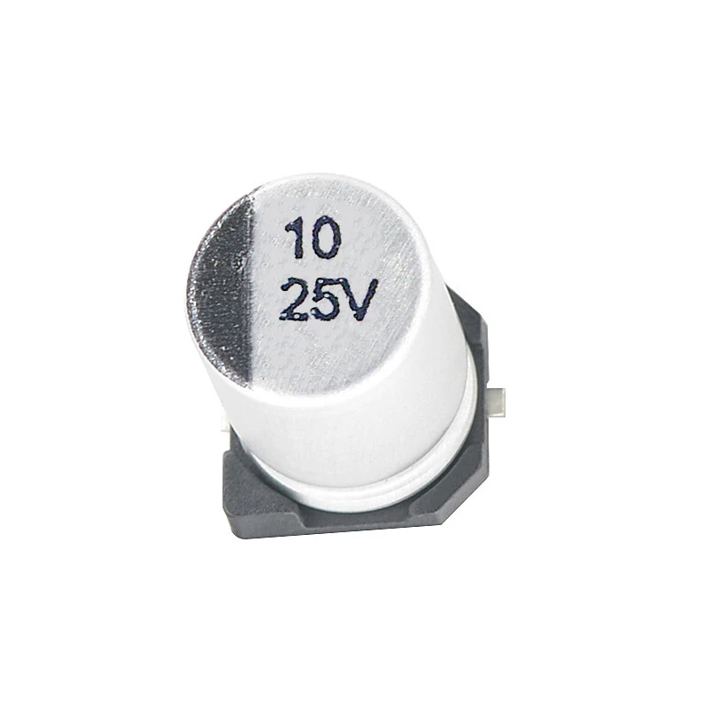 10pcs Smd Aluminum Electrolytic Capacitor 25v10uf 6.3v 10v 16v 25v 35v 50v 10uf 22uf 47uf 100uf 220uf 330uf 1000uf