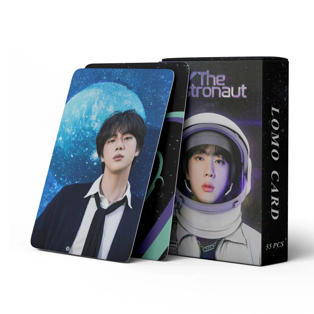 55Pcs/Box Kpop The Astronaut Solo Photocards Lomo Cards Photo Card for Fans Collection