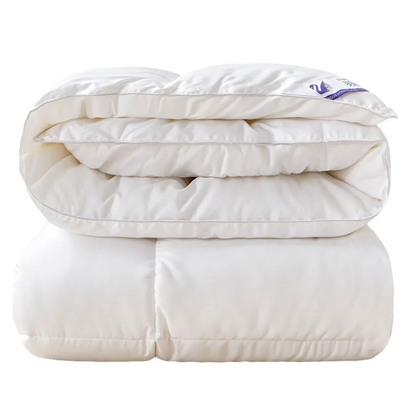 Imagem -05 - White Goose Down Edredon Quilt Quente Espessado Rainha Consolador Cobertor Outono e Inverno