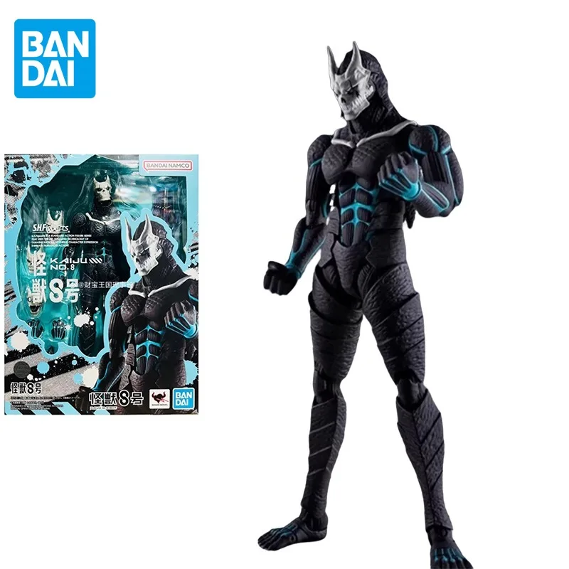 

Bandai Original Kaiju No.8 Anime Figure SHF Action Figure Toys for Kids Gift Collectible Model Ornaments