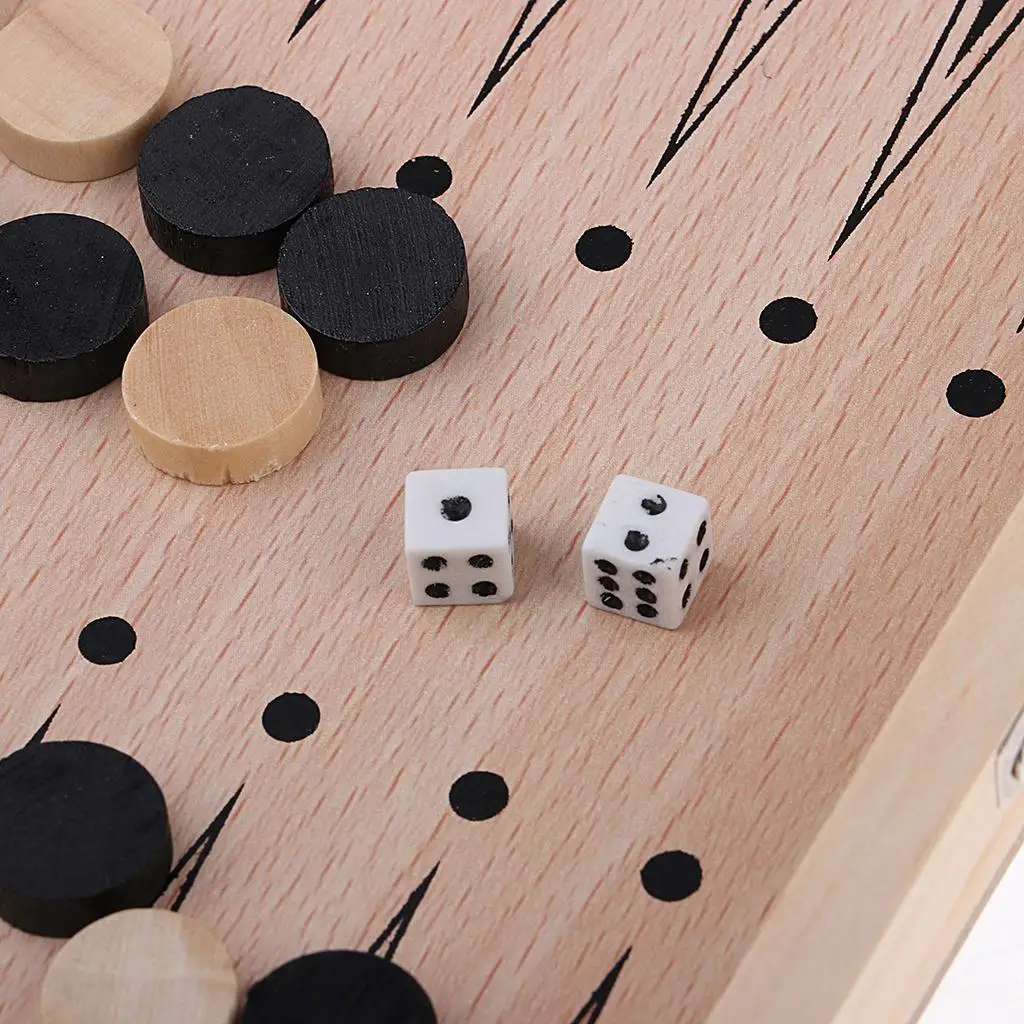

Classic Wooden Chess Set Folding Board Game High Quality Strategy Game for