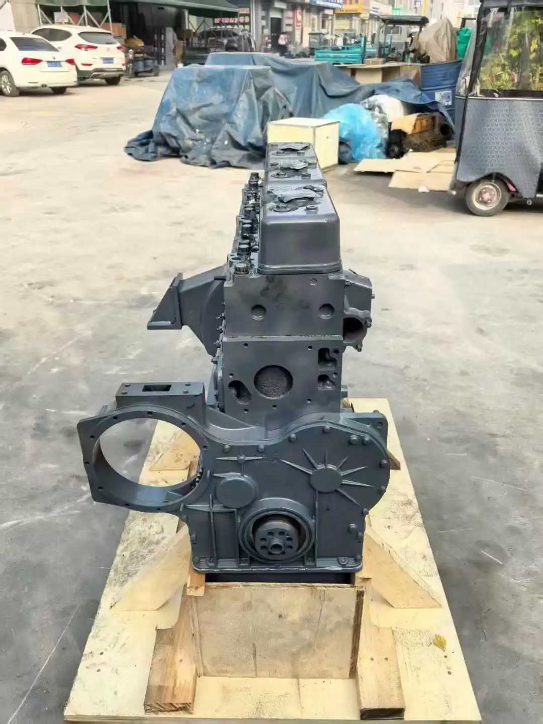 DE08 Engine Bare Machine, Optimized Cylinder Block And Fuel Control System, Suitable For Doosan DE08 Engine.