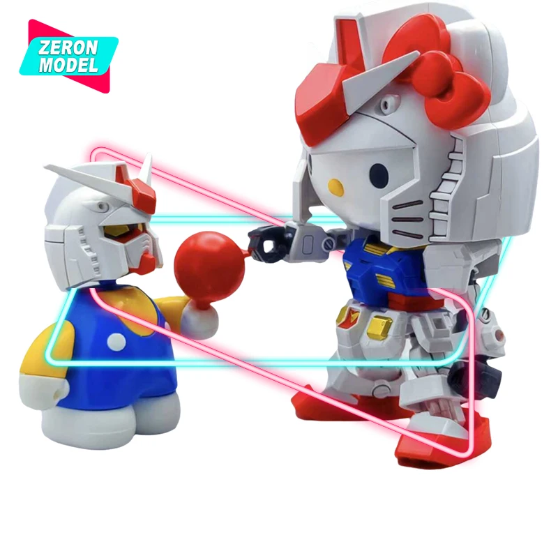 

Конструктор GAOGAO SDEX RX-78-2 SD KITTY: Фигурки для сборки с многофункциональным шарнирным механизмом