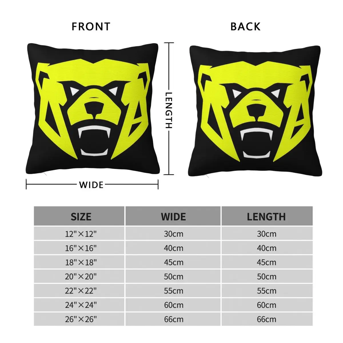 Oliver Bearman Logo Square Pillowcase Polyester Linen Velvet Creative Zip Decor Throw Pillow Case Car Cushion Cover