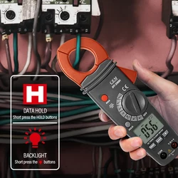 Best Selling CEM DT-330H Digital Clamp Meter Auto-Ranging Tester Measure AC Current 400A, 0.9”(23mm) Jaw size For Electricians