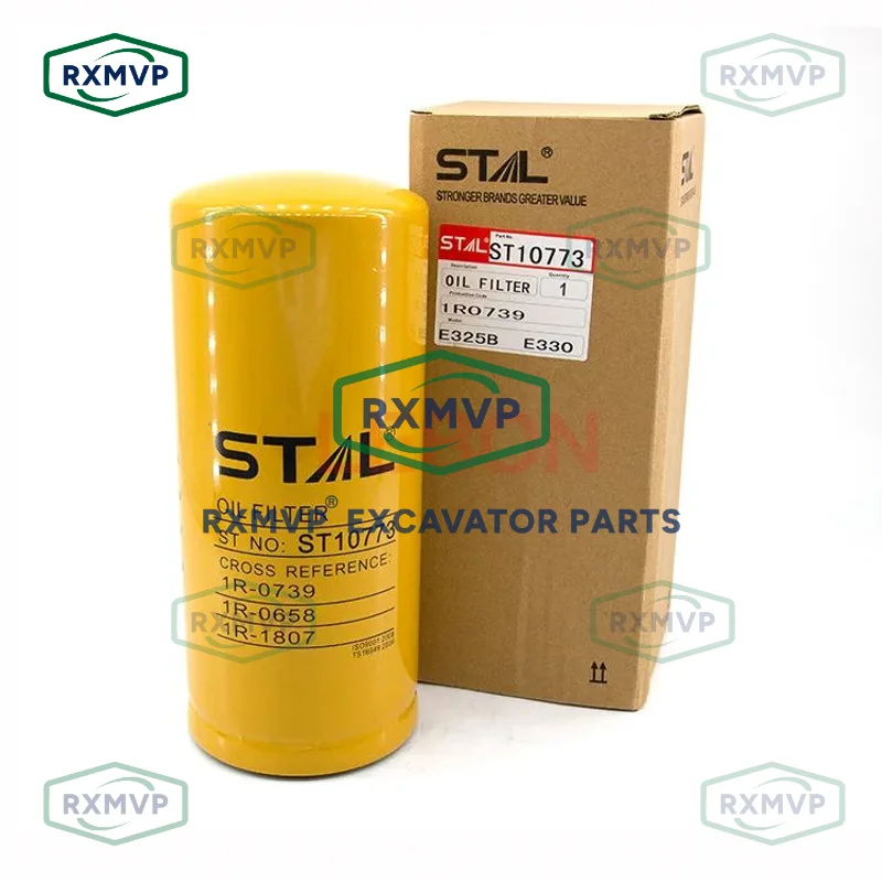 For Hyu-ndai R Manufacture ST10773 Diesel Engine Oil Filter 1R0739 1R0658 1R1807 LF667 P554004 1R-0739 1R-0658 2P4004  1R-1807