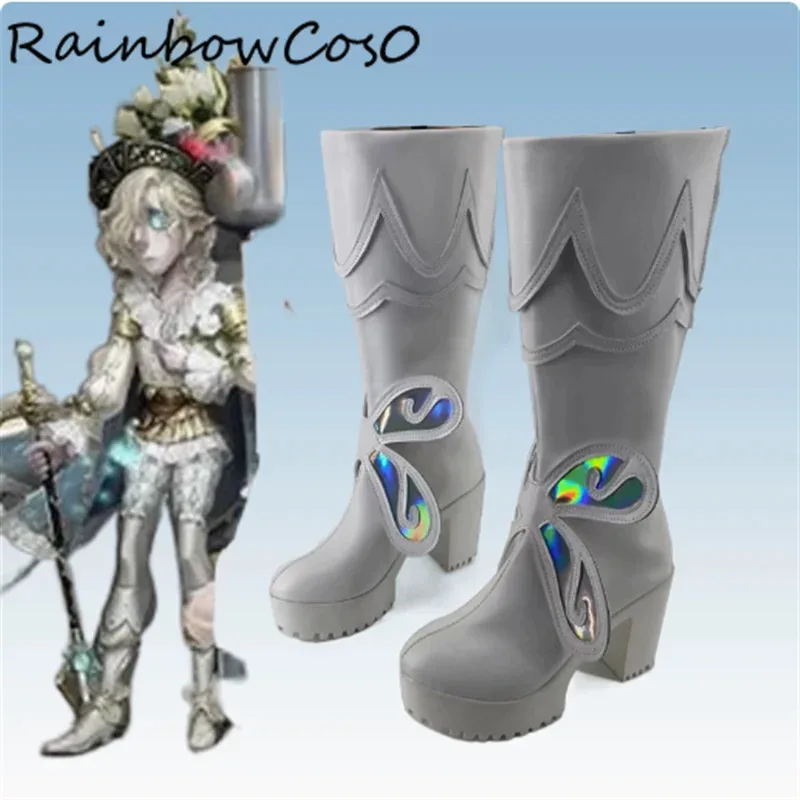 Andrew Kreiss Grave Keeper identité Cosplay chaussures bottes jeu Anime Halloween noël RainbowCos0 W4530