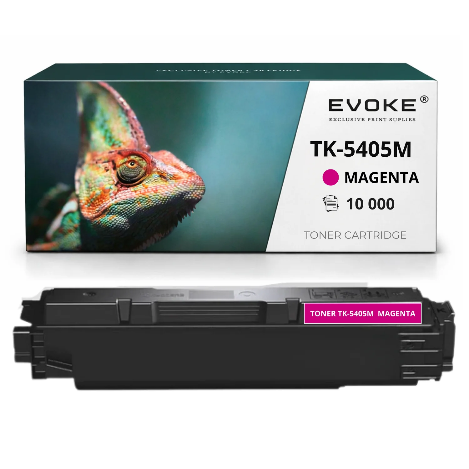 Evoke Compatibele Toner voor Kyocera Tk5405 m Tk5405M Tk-5405M 1T02Z60Nl0M Magenta 10000 Pagina's Taskalfa Ma3500Ci