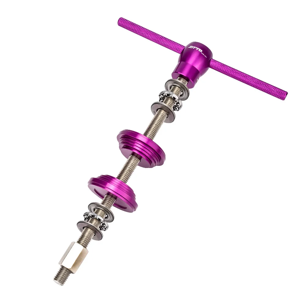 ZTTO Fahrrad Threadless Headset Press Fit Installieren Werkzeug Zero Stack Semi Integrierte Lenkung Box Gabel Krone Mutter Installer Fahrer – Detail 8