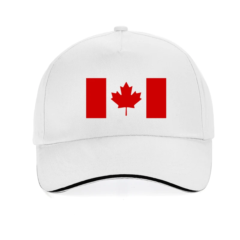 Fashion Canada Maple Leaf Canadian Flag Baseball Cap Women Men Personalized Adjustable Adult Dad Hat Outdoor Snapback Caps